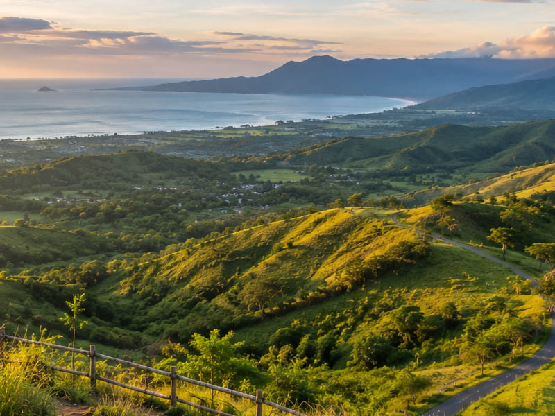 Selong Hill sunset